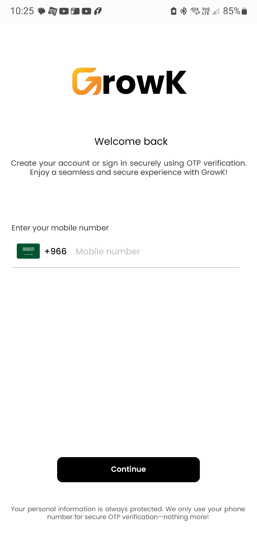 Quick & Secure Login